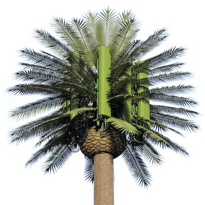 15 21 27M 풍경이 아름다운 지역 생체 공학 나무 위장 아연 도금 강철 야외 5G 4G 와이파이 통신 타워