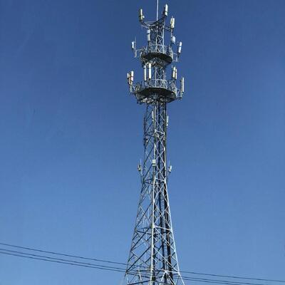 20 30 40 60 M Meter Four Legged Smart Grid Integrated Communication Tower Power Monitoring for Renewable Energy Site