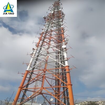 48m 60m 70m 77Meter 도시 보행자 거리 5G를 위한 조밀한 발자국 3 관 통신 탑