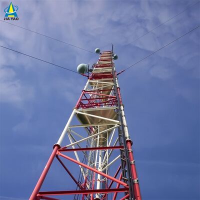 48 50 60M 초원 목초지 신호 적용을 위한 장력 조정 가능한 유도선 타워