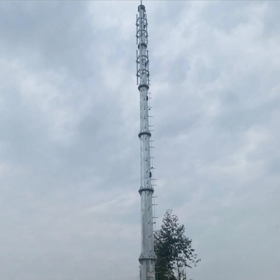 28 36 38m 내부 케이블 라우팅 보행자 오버패스 5G 커버리지용 단독 타워