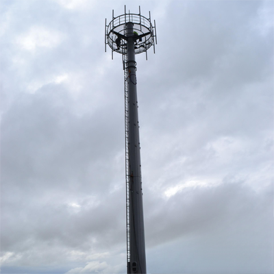 32Meter 피뢰침 병원 외래 환자 건물을 위한 통합 모노폴 타워