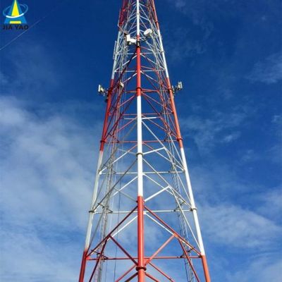 15M 20M 30M 45M 50M 3/4 다리 튜버 통신 안테나 마스트 각성 철탑