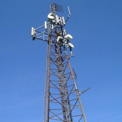 튜버 통신 스틸 3 다리 탑 이동 통신 네트워크 4G 5G 신호 라디오 안테나 삼각형 통신 탑 및 액세서리