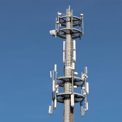 자급자족 소형 통신 회사 셀 안테나 피론 5g 네트워크 20 피트 플랫폼 지붕 탑
