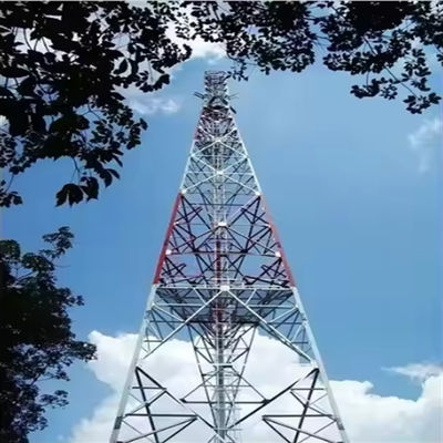 50m 마이크로파 안테나 자부지탑 래티스 디자인 3 다리 통신 철탑
