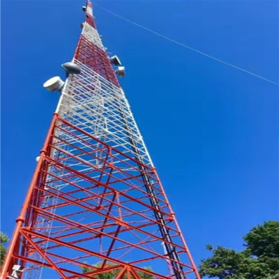TV 안테나 기둥 기둥 3 다리 튜버 스틸 타워 175M- 300M