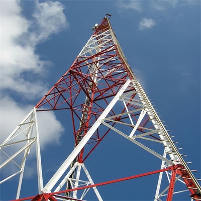 10 - 60 M 미터 자급자족 인터넷 5G 통신 타워 안테나 3 다리 타워