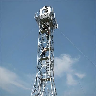 핫 디프 젤바니지드 4 다리 경비탑 앵글 스틸 워치 화재 관측탑