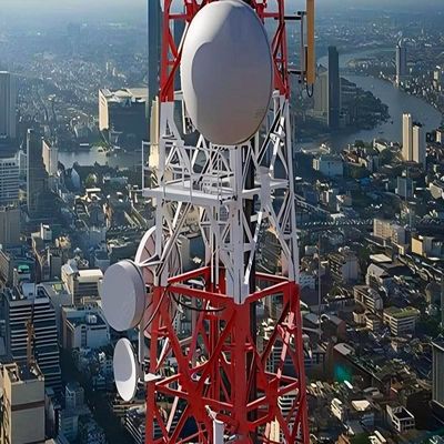 20 40 60 80 100 m 통신 보호 시설 디자인 각기 레티스 스틸 라디오 안테나 4g 무선 장비 통신 타워