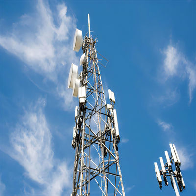 GSM 60m 안테나 통신 라티스 4 다리 자부장 철강 통신 타워