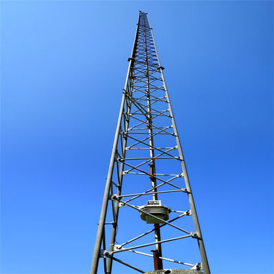 30m 가루화 3 다리 자부지탑 튜버 스틸 통신 격자탑