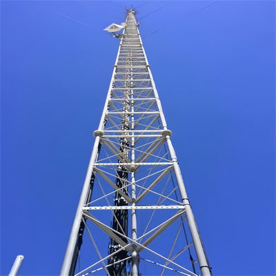 핫 디프 젤바니지드 자기 지원 3 다리 타워 튜블 GSM 안테나 통신 타워