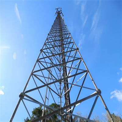 핫 디프 젤바니지드 자기 지원 3 다리 타워 튜블 GSM 안테나 통신 타워