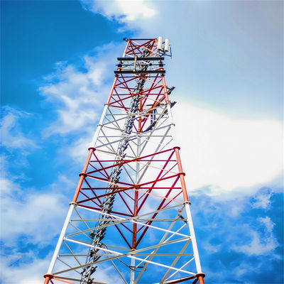 15M 20M 30M 45M 50M 3/4 다리 튜버 통신 안테나 마스트 각성 철탑
