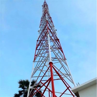 15M 20M 30M 45M 50M 3/4 다리 튜버 통신 안테나 마스트 각성 철탑