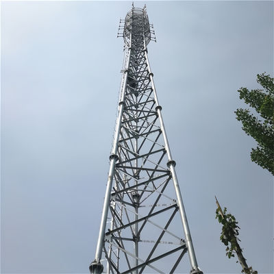 3다리 튜버 크랭크업 안테나 타워 통신 철탑 50m 60m 65m