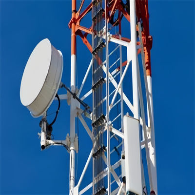 통신 안테나 GSM 와이파이 네트워크 자부족 셀 타워 3 다리 튜블러 셀룰러 마이크로 웨이브 통신 타워