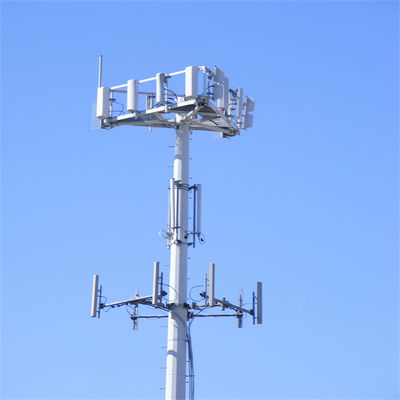 네트워크 모바일 GSM 모노폴 타워 철 와이파이 안테나 신호 타워