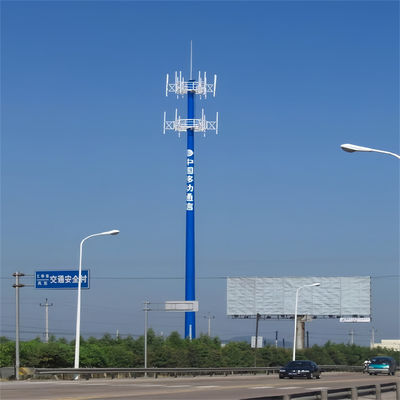 네트워크 모바일 GSM 모노폴 타워 철 와이파이 안테나 신호 타워