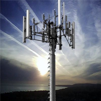 4G 5G 신호전자 기둥 모노폴 타워 진열된 GSM 안테나 브래킷 마운트