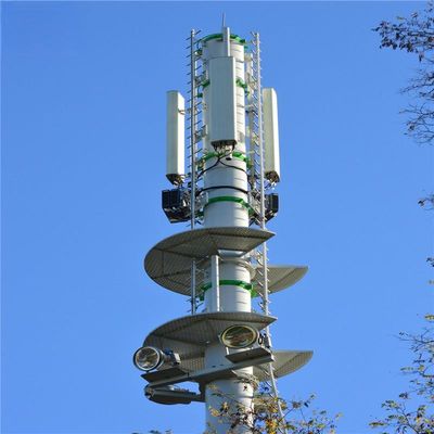 4g 5g 무선 마이크로 웨이브 단독 통신 타워 5m 12m 36m 45m 55m 미터