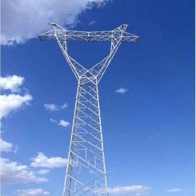110KV 220KV 핫 디프 진열 된 대형 전력 라인 타워 고전압 전기 타워