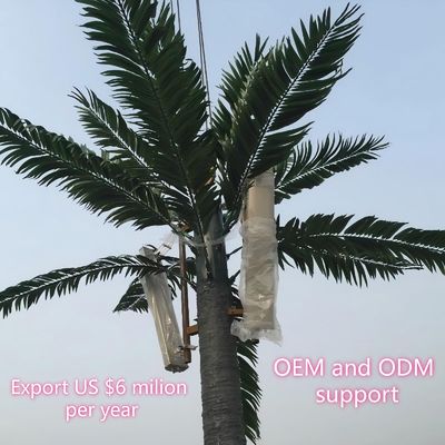 태양 전력 바이오닉 트리 타워 도시 엣지 네트워크에 맞춤형 디자인 멀티 안테나