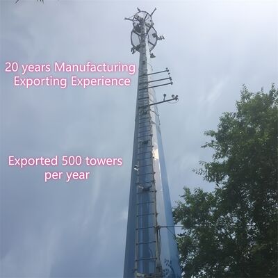 철 와이파이 휴대전화 안테나 타워 25m 40m 높이 네트워크 모바일 GSM 통신