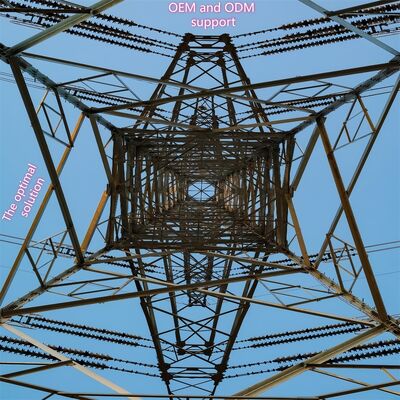 핫 디프 젤바니지드 4 다리 각형 강철 자유 서 있는 GSM Cdma 위성 통신 타워