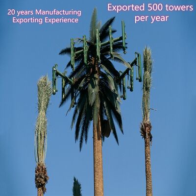 45m 시뮬레이션 나무 통신 타워 알루미늄 합금 30m LTE 네트워크 도시 공원 환경 친화적