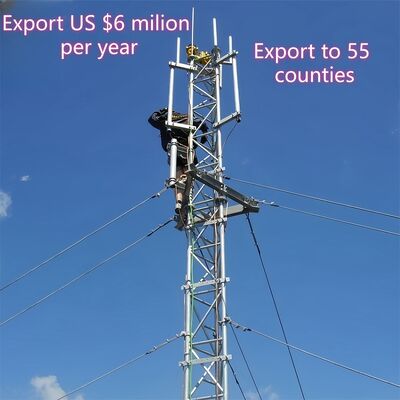 가이드 와이어 타워는 유럽 구조용 철강 표준을 준수하는 EN 1993 3 1 설계 코드를 충족하도록 설계되었습니다.