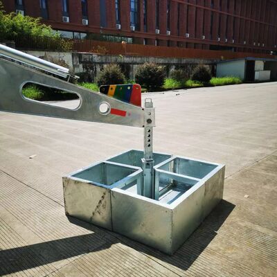 망원경 타워 15-30M 진열 스틸 트럭 장착 통신 안테나 40M/S 바람 막