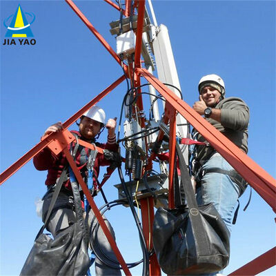 통신용 3각 철탑 (정삼각형 또는 가변 경사)