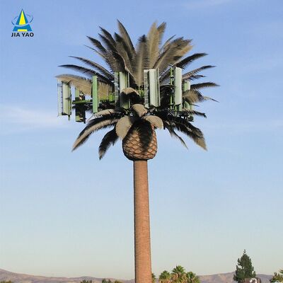 Microwave Mobile Coastal Resort Bionic Coconut Tree Anti-Corrosion Camouflaged Telecom Tower