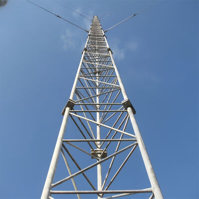 15m-60m ICAO Standard Guyed Wire Tower for Navigation & Ground Communication