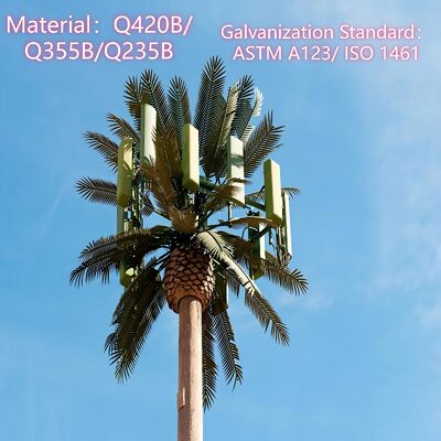 14 20 26M 경치 스팟 바이오닉 나무 위장 가연 야외 5G 4G 마이크로 웨이브 통신 마스트