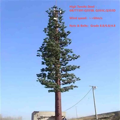 Bionic Tree Tower artificial with steel grades Q235B Q235C Q235D and Q355B Q355C Q355D for robust construction