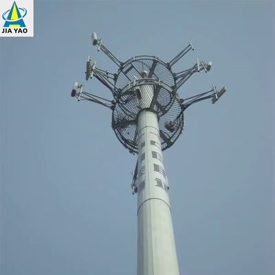 20M 30M 모노폴 OEM ODM 맞춤형 통신 타워 전체 높이 재료 설계 서비스