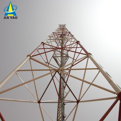역 통신을 위한 40M 진동 저항하는 3개의 다리가 있는 관 통신 탑