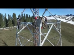 4각 강철 앵귤러 타워